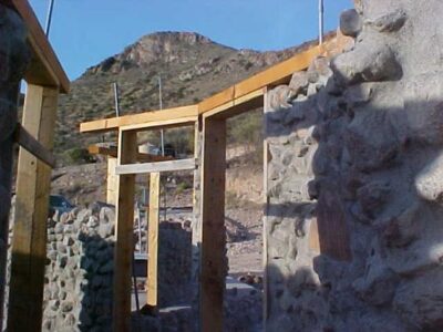 Hand-Built Circular Stone House For Sale Image